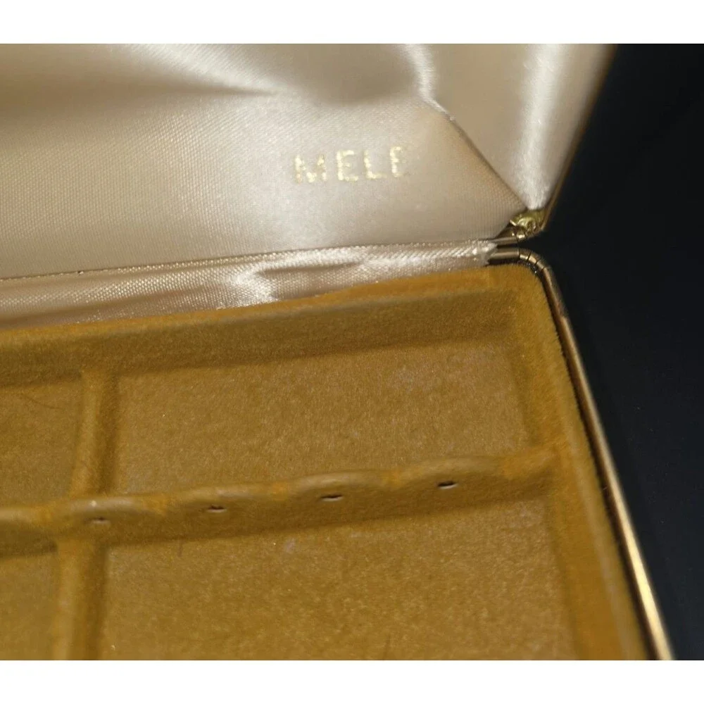 1970s Mele Mid Century Modern Jewelry Box